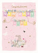 Picture of CONGRATULATIONS NEW BABY GIRL CARD